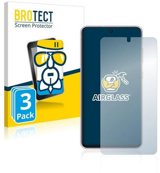 BROTECT 3x AirGlass Panzerglasfolie für Samsung Galaxy S21 FE 5G