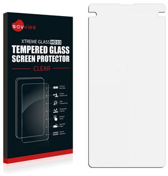 Savvies Panzerglas Sony Xperia Z1 Compact / Z1 Mini - Echt-Glas, 9H Härte, Anti-Fingerprint