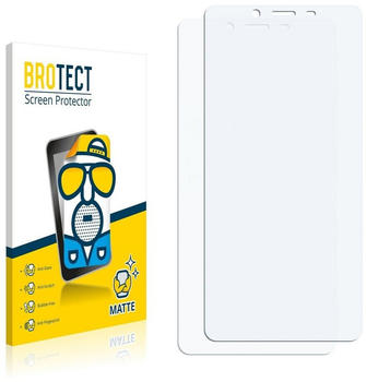 BROTECT 2X Entspiegelungs-Schutzfolie für OnePlus X Onyx Displayschutz-Folie Matt, Anti-Reflex, Anti-Fingerprint