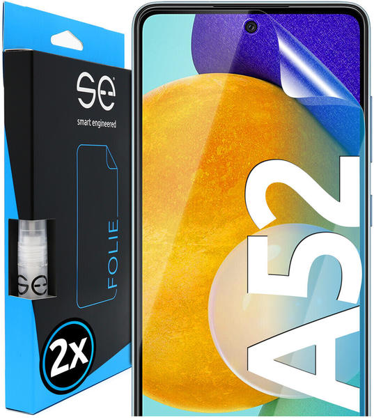 smart engineered Schutzglasfolie Samsung Galaxy A52 / A53 2x