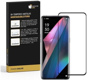 Protectorking 2x 9H Hartglas f&uuml;r Oppo Find X5 Pro