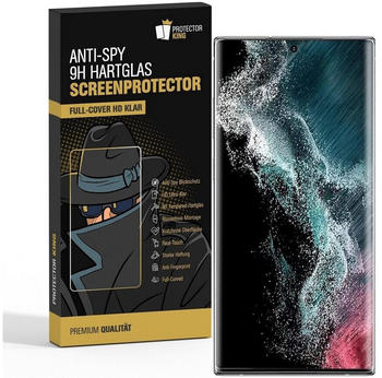 Protectorking ANTI-SPY Privacy 9H Hartglas für Samsung Galaxy S22 Ultra
