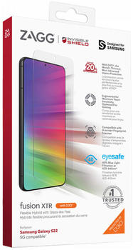 ZAGG InvisibleShield Fusion XTR with D30 Samsung Galaxy S22 5G