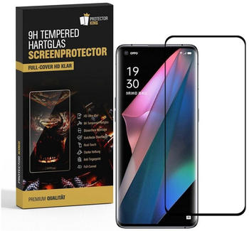Protectorking 3x 9H Hartglas für Oppo Find X3 Pro