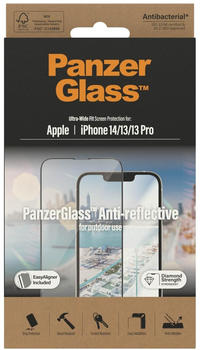 PanzerGlass Ultra Wide Fit Screen Protector iPhone 14 / 13 / 13 Pro