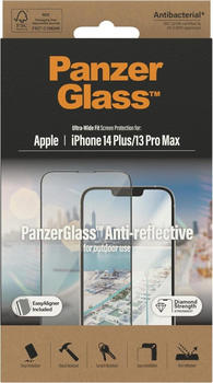 PanzerGlass Ultra Wide Fit Screen Protector iPhone 14 Plus / 13 Pro Max