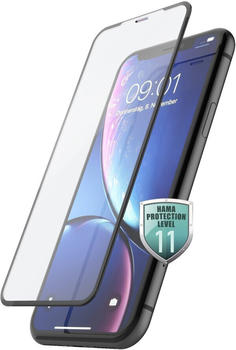 Hama 3D-Full-Screen-Schutzglas für Apple iPhone XR/11 Schwarz (iPhone 11 iPhone XR) Smartphone Schutzfolie