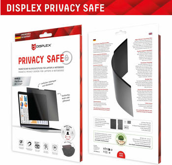 Displex Privacy Safe, Laptop Blickschutzfilter (13.60", 16 : 9), Bildschirmfolie"
