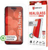 Displex Real Glass, 2D Panzerglas + Handyhülle (1 Stück, iPhone 14 Pro Max)