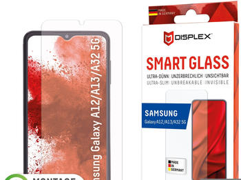 Displex Smart Glass, Displayschutzfolie (1 Stück, Galaxy A12, Galaxy A32 5G, Galaxy A13), Smartphone Schutzfolie