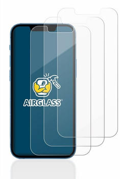 BROTECT flexible Panzerglasfolie für Apple iPhone 13 mini Displayschutzglas 3 Stück Schutzglas Glasfolie klar