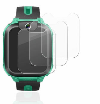 BROTECT flexible Panzerglasfolie für Imoo Watch Phone Z1 Displayschutzglas 3 Stück Schutzglas Glasfolie klar