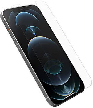 OtterBox Amplify Glass Displayschutz für iPhone 12 Pro Max, gehärtetes Glas, x5 Kratzschutz, antimikrobieller Schutz, Keine Einzelhandelsverpackung