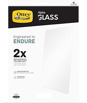 OtterBox Alpha Glass Displayschutz für iPad 10,9" (10. gen 2022), gehärtetes Glas, x2 Kratzschutz, antimikrobieller Schutz