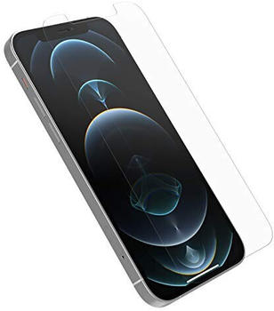 OtterBox Alpha Glass Displayschutz für iPhone 12 / iPhone 12 Pro, gehärtetes Glas, x2 Kratzschutz, Keine Einzelhandelsverpackung