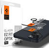 Spigen AGL05213, Spigen tR EZ Fit Optik Pro 2er Pack Black Cover für iPhone