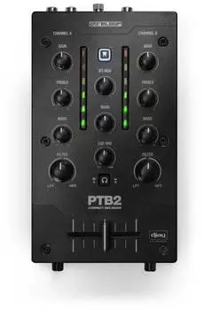 Reloop PTB-2 DJ-Mixer 2+1 Kanal USB-C Bluetooth DVS (244081)