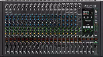 Mackie ONYX24 24-Kanal Analog-Mischpult mit Multi-Track USB (ONYX24)