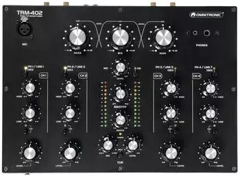 Omnitronic TRM-402 4-Kanal Rotary-Mixer (10355930)