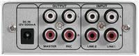 Omnitronic GNOME-202 Mini-DJ-Mixer Silber