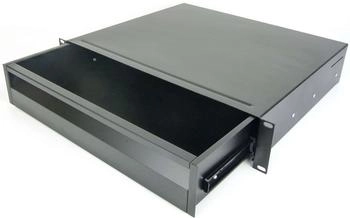 Adam Hall 19" 2U ERGO Rack Drawer | aluminum