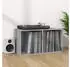 vidaXL Schallplatten-Aufbewahrungsbox Betongrau 71x34x36cm Holzwerkstoff (800121)