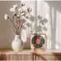 Relaxdays LP-Ständer für 50 Schallplatten, transparent/braun