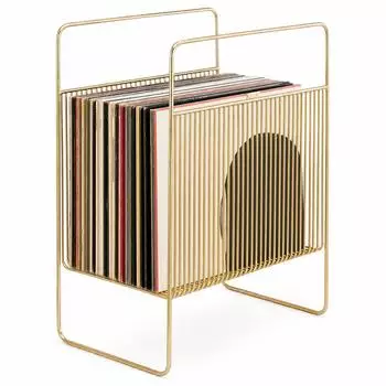 Zomo VS-Rack Studio Schallplattenständer Metall, gold