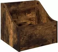 vidaXL LP Plattenbox R&auml;uchereiche 37 x 33 x 32 cm Holzwerkstoff