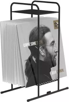 Zomo VS-Rack Vinya 50 Plattenregal aus Stahl, bis 50 LPs, schwarz (VS-Rack Vinya 50)