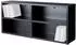 LightmaXX CD-Shelf 180 CD-Box, MDF, schwarz, stapelbar (DJE0008022-000)