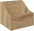 vidaXL LP-Plattenbox 2 Stk., Artisan-Eiche, 37x33x32cm