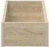 vidaXL LP-Plattenbox Holzwerkstoff Sonoma-Eiche 23x33x16cm