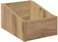 vidaXL LP Plattenbox Artisan-Eiche 23 x 33 x 16 cm Holzwerkstoff