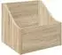 vidaXL LP Plattenbox Sonoma-Eiche 37x33x32cm Holzwerkstoff