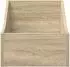 vidaXL LP Plattenbox Sonoma-Eiche 37x33x32cm Holzwerkstoff
