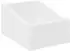 vidaXL LP Plattenbox weiß 23x33x16cm Holzwerkstoff