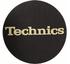 Technics Slipmat Black/Gold-Logo