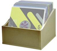 Glorious 248299, Glorious 7'' Record Box Advanced White Wei&szlig;