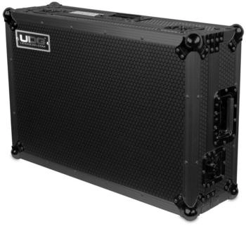 UDG Ultimate Flightcase Rane Four Black Plus Laptop Shelf + Wheels (U91083BL)