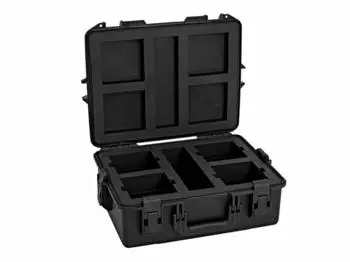 Roadinger Kunststoffgehäuse für 4x AKKU UP-4 QCL Spot QuickDMX MK2