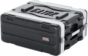 Gator Cases leichtes geformtes 4U-Rack-Gehäuse mit hochbelastbaren Verschlüssen; geringe Tiefe von 36 cm 4U (GR-4S)