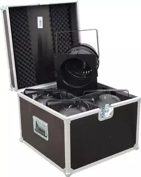 Roadinger Flightcase für 4x PAR-64 Spot kurz, braun (31000800)