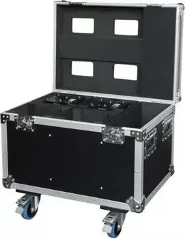 Showtec Shark One Flight Case für 4x (Spot/Wash Zoom/Wash/Combi) mit Zubehörfach