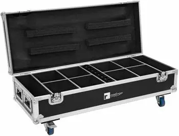 Roadinger Flightcase 8x AKKU UP-4 QuickDMX mit Ladefunktion (31005144)