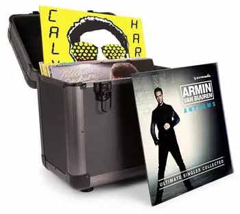 Power Dynamics RC80 Vinyl-Plattenkoffer 12" titanium (RC80)
