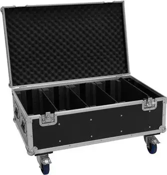 Roadinger Flightcase 4x LED PMB-4 COB QCL mit Rädern (31005234)
