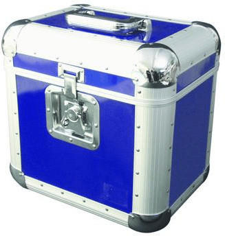 Omnitronic 30110036 Platten-Case ALU 75/25 - Blau