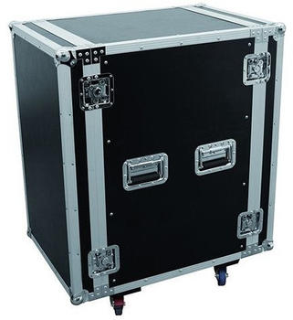 Roadinger Verstärkerrack PR2 ST - 57cm - 12HE - Rollen