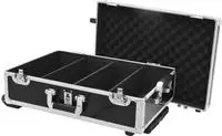 CD-Case, schwarz, 120 CDs mit Trolley Schwarz (30122087)